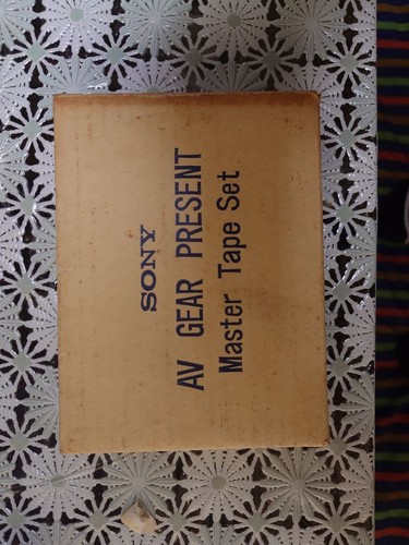 Sony gear present - gear,