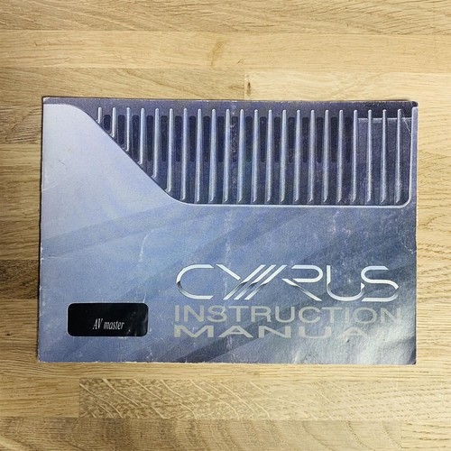 Manuale cyrus master - manuale,