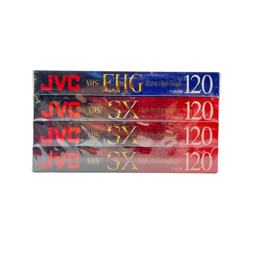 Jvc confezione nastri vhs - confezione, 4