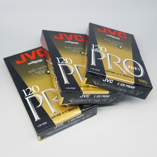 Videocassette vhs jvc - vhs, 120